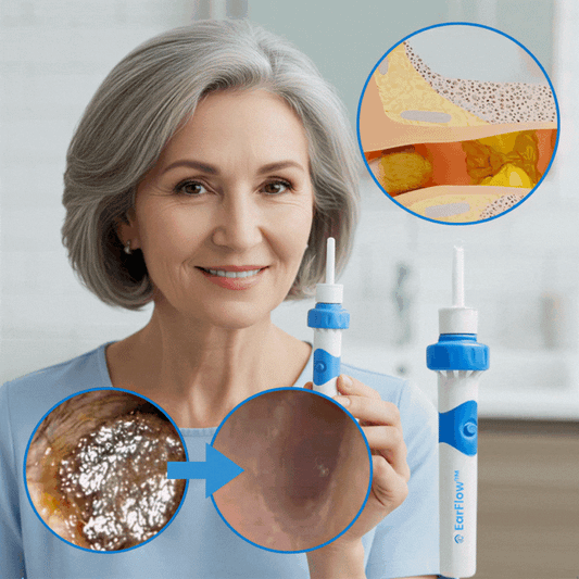 EarFlow™ Éliminateur de Cérumen | Élimine 95 % du cérumen en 60 secondes
