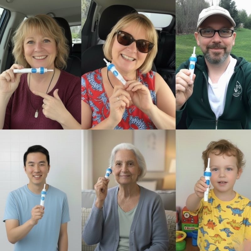 EarFlow™ Éliminateur de Cérumen | Élimine 95 % du cérumen en 60 secondes